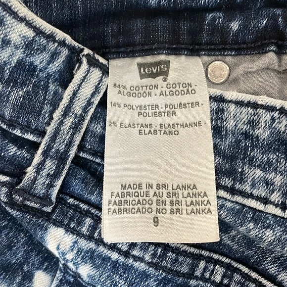 Levi’s denim shorts size 9 - Picture 4 of 4